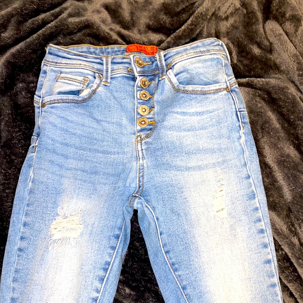 Wax Jeans But I Love you style.